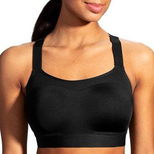 Brooks Women's Dare Racerback Run Bra, Black
